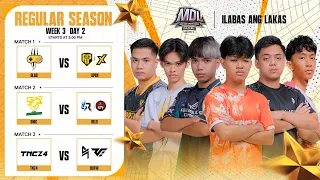 🔴LIVE | MDL PH S3 | FILIPINO-Week 3 Day 2