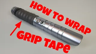 How to wrap a lightsaber hilt in grip tape