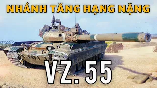 Nhánh tăng hạng nặng Vz. 55 trong World of Tanks