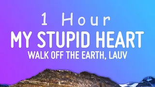Walk off the Earth, Lauv - My Stupid Heart (Lyrics) | 1 HOUR
