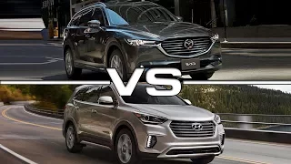 2018 Mazda CX-8 vs 2017 Hyundai Santa Fe