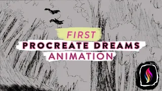 First Procreate Dreams Animation: Frame by Frame