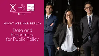 Webinar - MSc&T Data and Economics for Public Policy