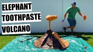 Elephant Toothpaste Volcano