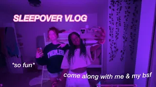 ANOTHER sleepover vlog with my bsf | nina