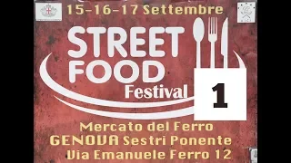 STREET FOOD  festival  a Sestri P.  presentazione