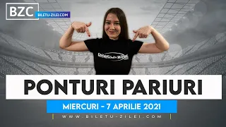 Ponturi pariuri sportive 07.04.2021