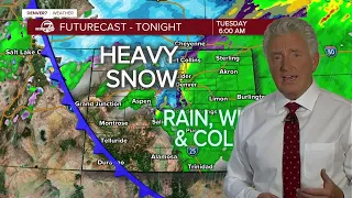 How much snow will fall?  Hourly Colorado forecast from Denver7 Weather