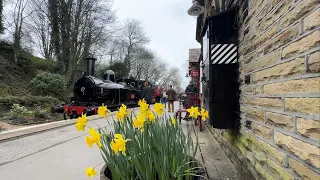 The Keighley Worth Valley Western Steam Gala Day 1 Thursday 21/3/24