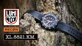 LUMINOX Land RECON 8821.KM Series - FULL review with Everything you need to know - WUP69 Approved