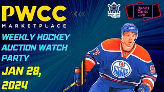 PWCC Live | Weekly Hockey Auction | Jan 28 2024