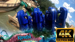 Kraken 2023 Backrow POV Seaworld Orlando Florida