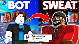 Acting Like A Bot, Then POPPING OFF!😈 | (ROBLOX HOOPZ)