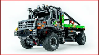 LEGO Technic 42129 4x4 Mercedes-Benz Zetros Trial Truck Speed Build for Collectors - Brick Builder