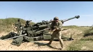 🔥 М 777 гаубиці 🔥 працюють в Україні!!! / M 777 howitzers operate in Ukraine