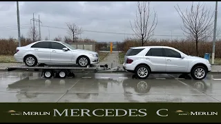 Dovoz auta na přání Mercedes C