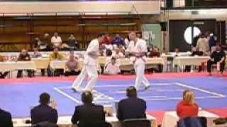 Kyokushin Karate Hungarian Open 2007 Szolnok - Magna Gergő vs. Rapcsányi Tamás