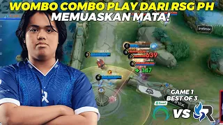 WOMBO COMBO PLAY DARI RSG PH MEMUASKAN MATA! - SMART OMEGA vs RSG PH Game 1 #KBreakdown