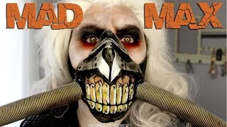 MAD MAX FURY ROAD | Immortan Joe Makeup/Mask Tutorial | RawBeautyKristi