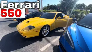 Ferrari 550 Maranello V12 With Tubi Exhaust Sounds Amazing Hitting 6500RPMS!