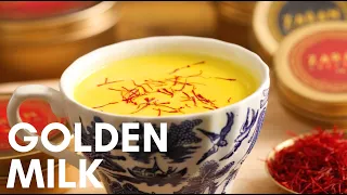 Golden Milk with Zaran Saffron and Turmeric