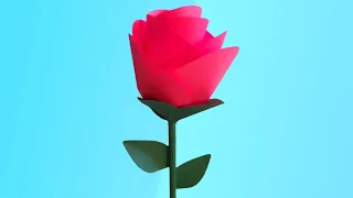 Розы из бумаги своими руками. How to make realistic and easy paper roses