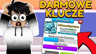 NIESKOŃCZONY QUEST NA DIAMENTOWE KLUCZE ZA DARMO w ARM WRESTLE SIMULATOR