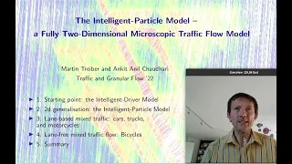 2d model for lane-free and lane-based traffic flow: the Intelligent Particle Model