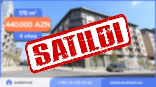 SATILDI! - Ag Seherdə 4 otaqli, 170 m², 440.000AZN,Yeni tikili - SATILDI!