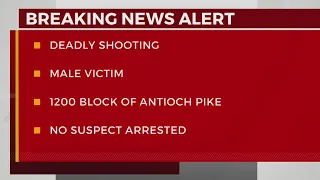 Metro police investigating Antioch Pike shooting