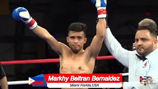 Mark Bernaldez vs David Berna via first round TKO.| MAY-25-2019