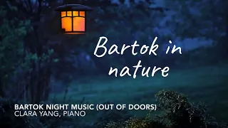 Bartok Night Music from Out of Doors (live performance with live insect sounds)
