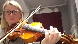 Aladdin, Violin 1 "Friend Like Me" (measures 74-92)