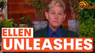 ELLEN'S UNLEASHES | The talk show star doesn't hold back in two tell-all interviews | Sunrise