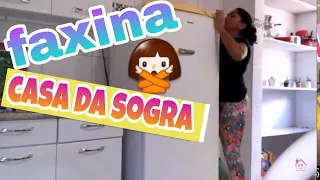 FAXINA NA COZINHA | CASA DA SOGRA | CASA LIMPA