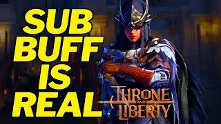 Throne and Liberty SUB BUFF FOR REAL MONEY - It's Not Bad Like It Sounds