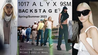 ALYX Spring/Summer 2023 Backstage || Milan Fashion Week