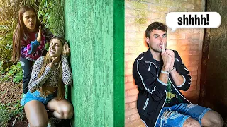 FIZ UM QUARTO FALSO PARA ROUBAR NO ESCONDE-ESCONDE!! ( NINGUÉM ME ACHOU ) [ REZENDE EVIL ]