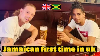 MY JAMAICAN FRIEND FIRST TIME IN UK ! @jahbreadzvevo2548