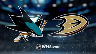 Boedker scores twice as Sharks down Ducks, 6-2