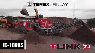 Terex Finlay IC-100RS Compact Impact Crusher (Screenbox detached)