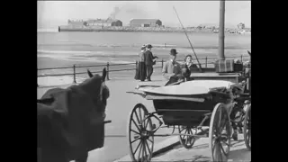 Panoramic View Of The Morecambe Sea Front (1901)