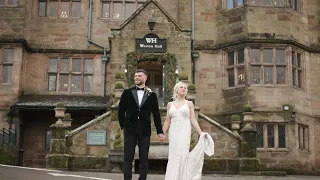 Grace & Daniel | Weston Hall, Staffordshire wedding video | Canon R5C wedding