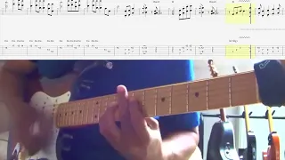 Eric Johnson - "East Wes" (ON-SCREEN TABS)