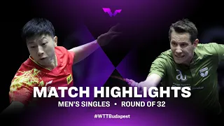 Ma Long vs Robert Gardos | MS | WTT Champions European Summer Series 2022 (R32)