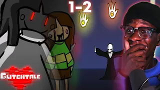 This SERIES IS EPIC ALREADY | Glitchtale Season 1 - Episodes 1-2 Reaction