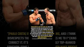 Luke rockhold hates Paulo Costa, adesanya on chimaev,khabib and more..,#ufc,#mma,#shorts,#SHORTS