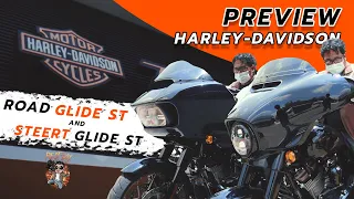 Review Harley Davidson road glide ST , street glide ST 117