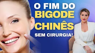 Como ACABAR com BIGODE CHINÊS - Se livre dessa ruga sem cirurgia!!