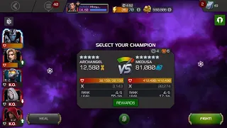 MCOC Act 6.3.1 Medusa Boss One Shot!!?  Well, kinda ...